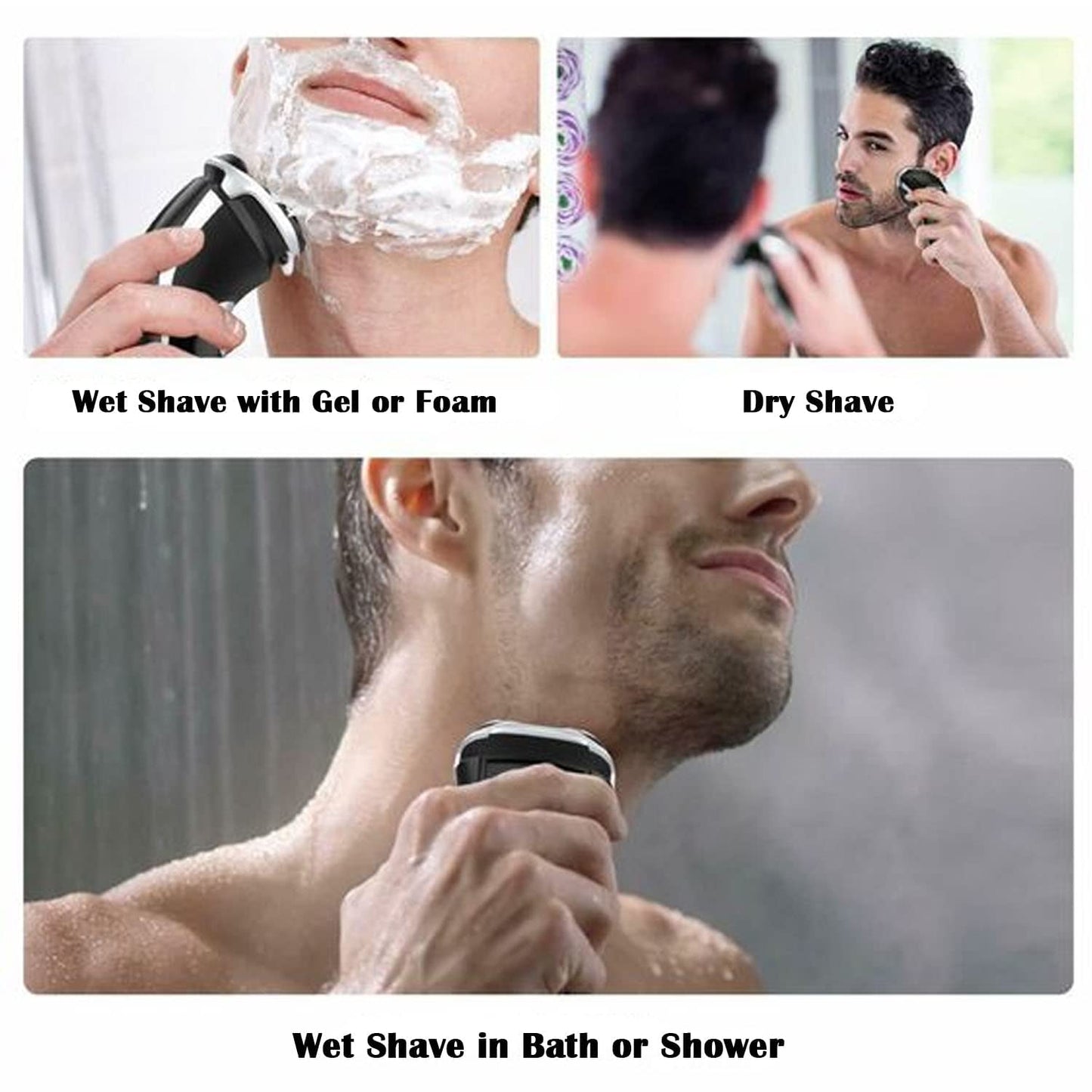 SH50/52 Replacement Heads Fit for Series 5000 Electric Shavers, Electric Shaver Heads Compatible with Series 5000 (S5xxx), ATXX (S5xxx), PTXX (PT8xx, PT7xx), 9-Pack