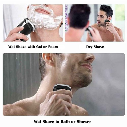 Suleto SH50 Replacement Heads Whole Head Part Compatible with Phillip Shaver Series 5000 (S5xxx), S5xxx, PT8xx, PT7xx, 3 Count SH50 Replacement Blades for Series 5000 Razors