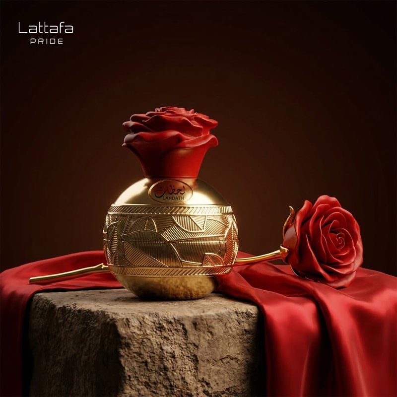 Lattafa Perfumes Lahdath for Unisex Eau de Parfum Spray, 2.7 Ounce