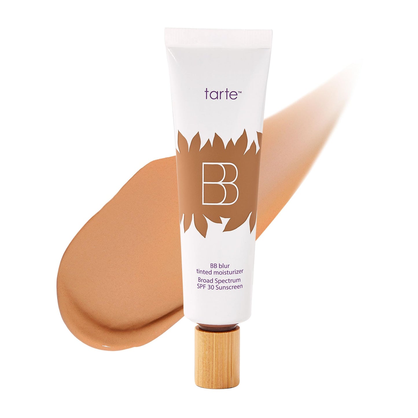 tarte BB blur tinted moisturizer Broad Spectrum SPF 30 – Medium Buildable Coverage with Natural Lightweight Matte Finish, Vegan & Cruelty-Free, full size, tan