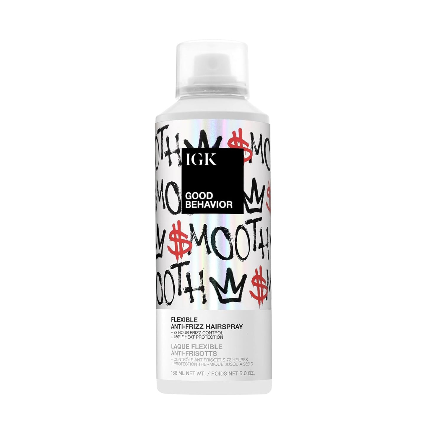 IGK Good Behavior Hairspray - Flexible Hold for All Hair Types | 10 oz