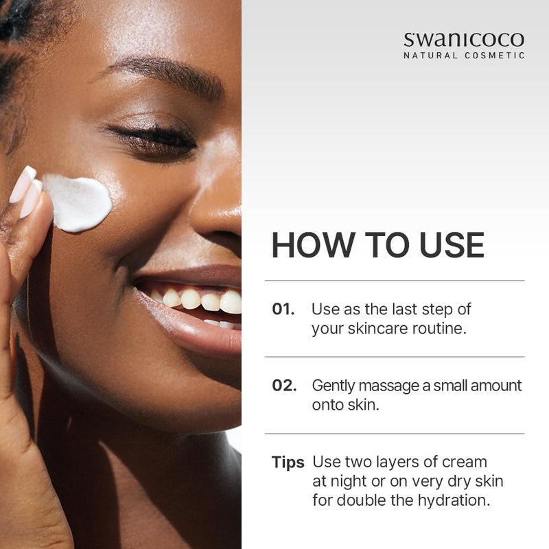 SWANICOCO Peptide Biome Night Cream Deep Moisturizer Anti Aging Skin Firmness Barrier Repair Care with Copper Peptide, Hyaluronic Acid, Niacinamide Korean Skincare, Barrier Repair 50ml 1.7 Fl Oz