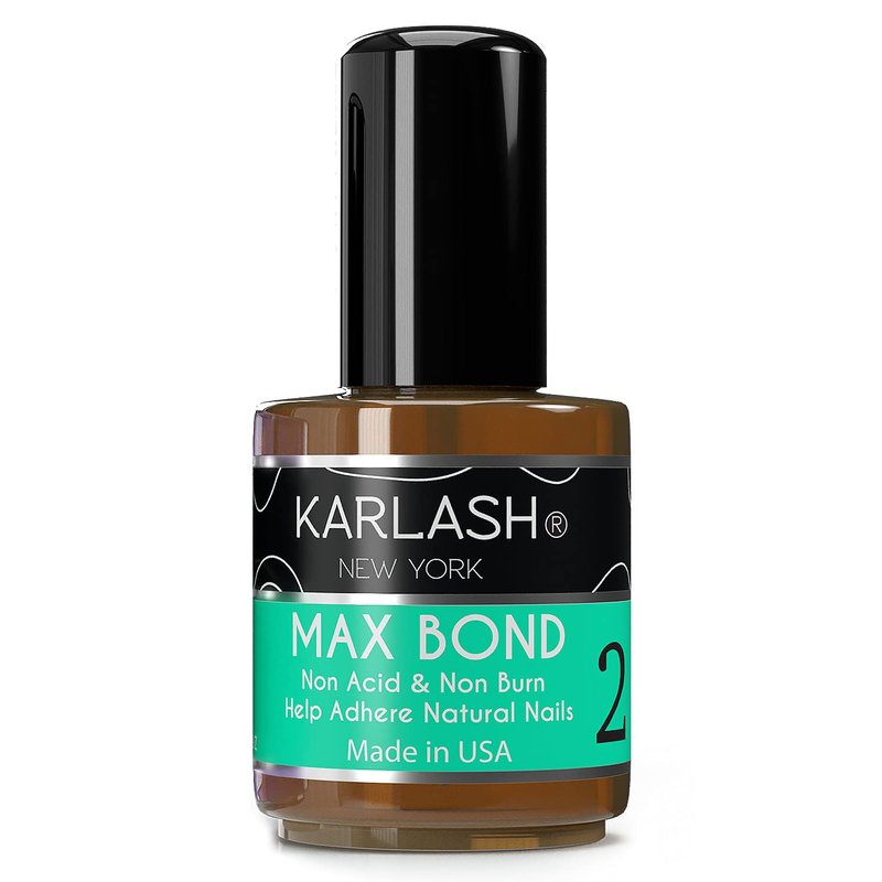 Karlash Professional Made in USA Natural Nail Prep Dehydrate & Acid-Free Bond Primer, Nail Bonding, Superior Bonding Primer for Acrylic Powder and Gel Nail Polish 0.5 oz Kit