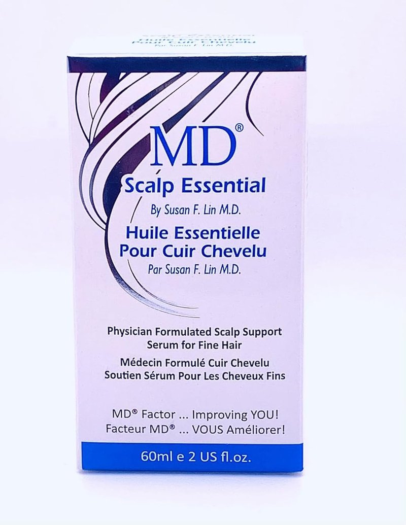 MD Scalp Essential Serum – Advanced Scalp Anti-Aging & Follicle Decongestant | Targeted 5-Alpha Reductase Support for Thinning Hair, Oil & Itch | Clinically Tested Non-Irritating Formula | 2 fl oz
