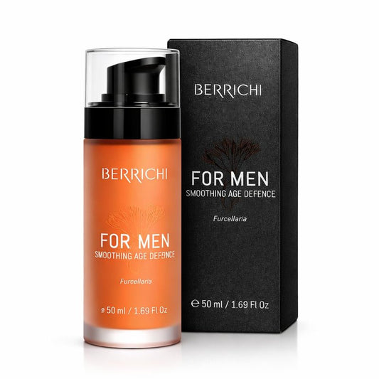 BERRICHI Men’s After Shave Balm & Face Moisturizer – Calms Irritated Skin, Reduces Redness, Fast Absorbing Anti-Aging Cream for Men with Astaxanthin & Aloe, 50ml