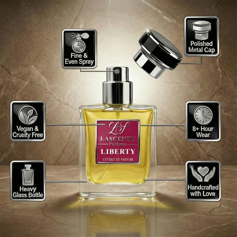 LaScenty LIBERTY | Inspired by Libre Intense | Smells Like Warm Floral Vanilla Libre Intense Impression | Unisex Extrait