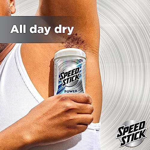 Speed Stick Men's Antiperspirant Deodorant, Unscented, 3 Ounce, 4 Pack