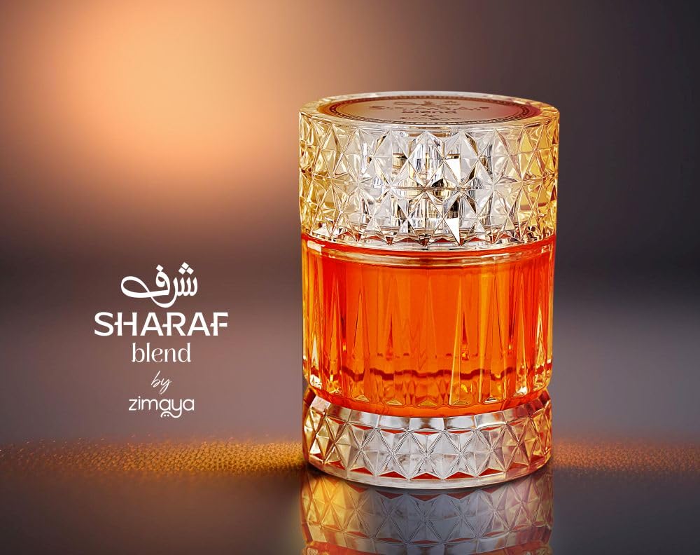 zimaya Sharaf Blend Oriental Unisex Extrait De Parfum, 100ml(3.4 oz)
