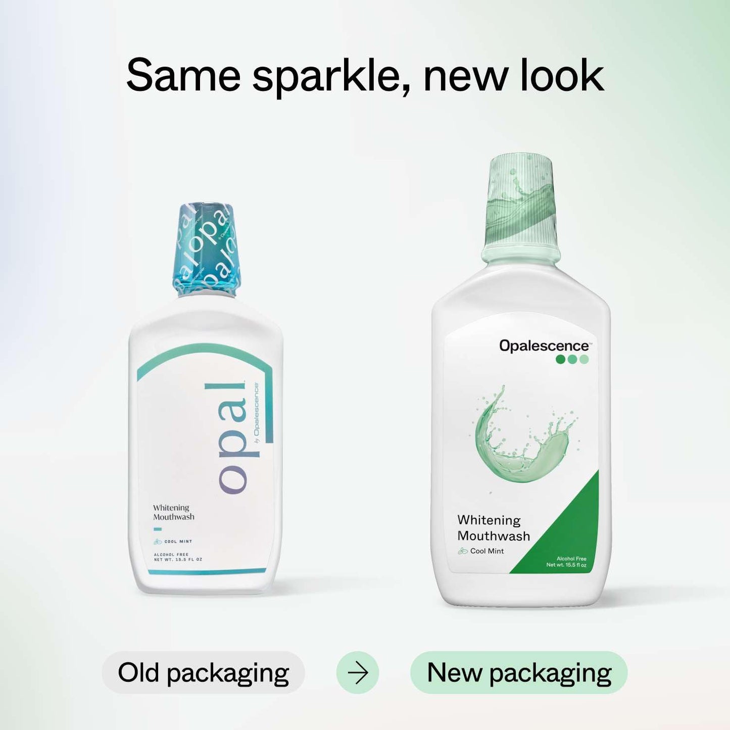 Opalescence Whitening Mouthwash – Teeth Whitening and Fresh Breath Mouthwash for Adults – Hydrogen Peroxide Formula, Alcohol-Free, Cool Mint Flavor (3 Bottles) 15.5 Fl Oz – Made by Ultradent 5447-3T