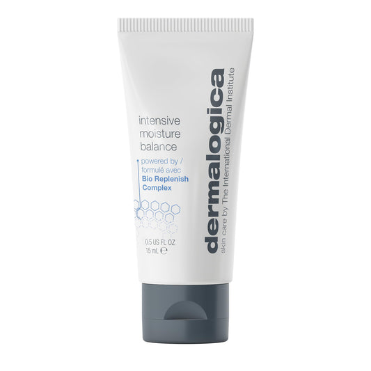 Dermalogica Intensive Moisture Balance (0.5 Fl Oz) Face Moisturizer with Hyaluronic Acid - Restores Balance to Dry, Depleted Skin for Optimal Barrier Performance