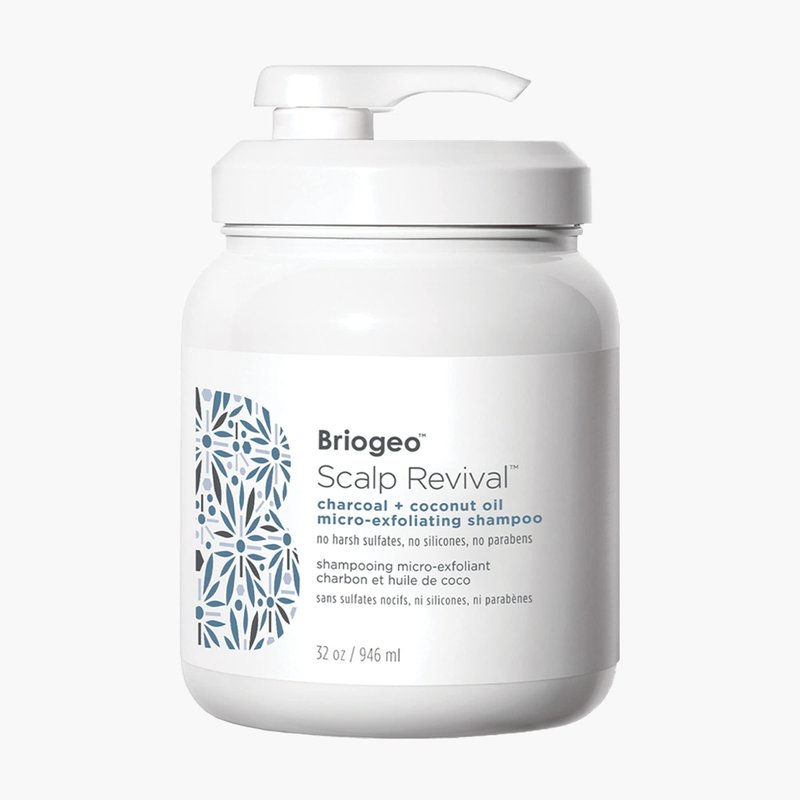 Briogeo Scalp Revival Charcoal + Coconut Oil Micro-Exfoliating Shampoo | Sulfate-Free Scalp Scrub for Dry, Itchy, or Oily Scalp | Detoxifying & Hydrating | Vegan & Cruelty Free | 32 oz