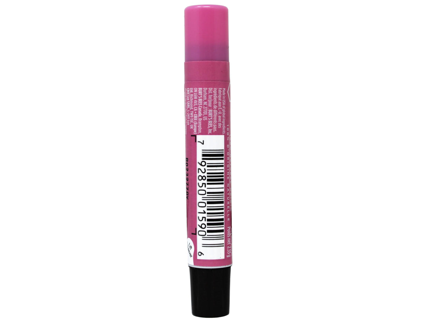 Burt's Bees Lip Shimmer Strawberry, 0.09 Ounce (Pack of 4)