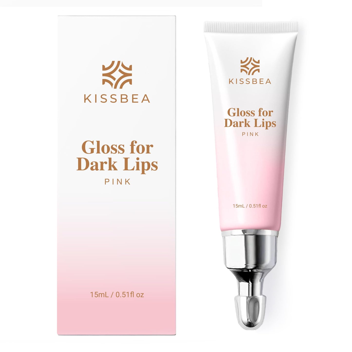 KissBea Lip Lightening for Dark Lips: for Smokers, Dry or Uneven-Toned Lips – Restores Natural Look & Moisture with VC, Lemon Peel & Licorice – Refreshing Mint Scent – 15 mL