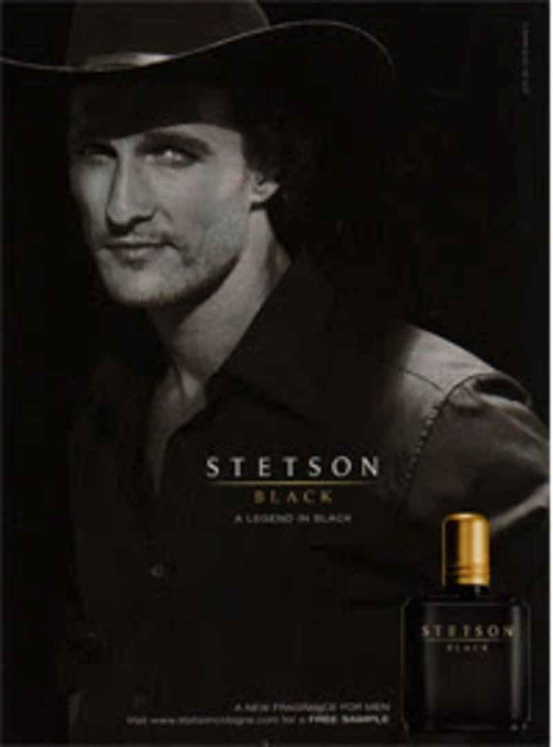 PureScents Stetson Black - Original Cologne for Men - Masculine Woody, Dark and Spicy Scent with Fragrance Notes of Sandalwood, Spices, and Suede - 3.4 Fl Oz