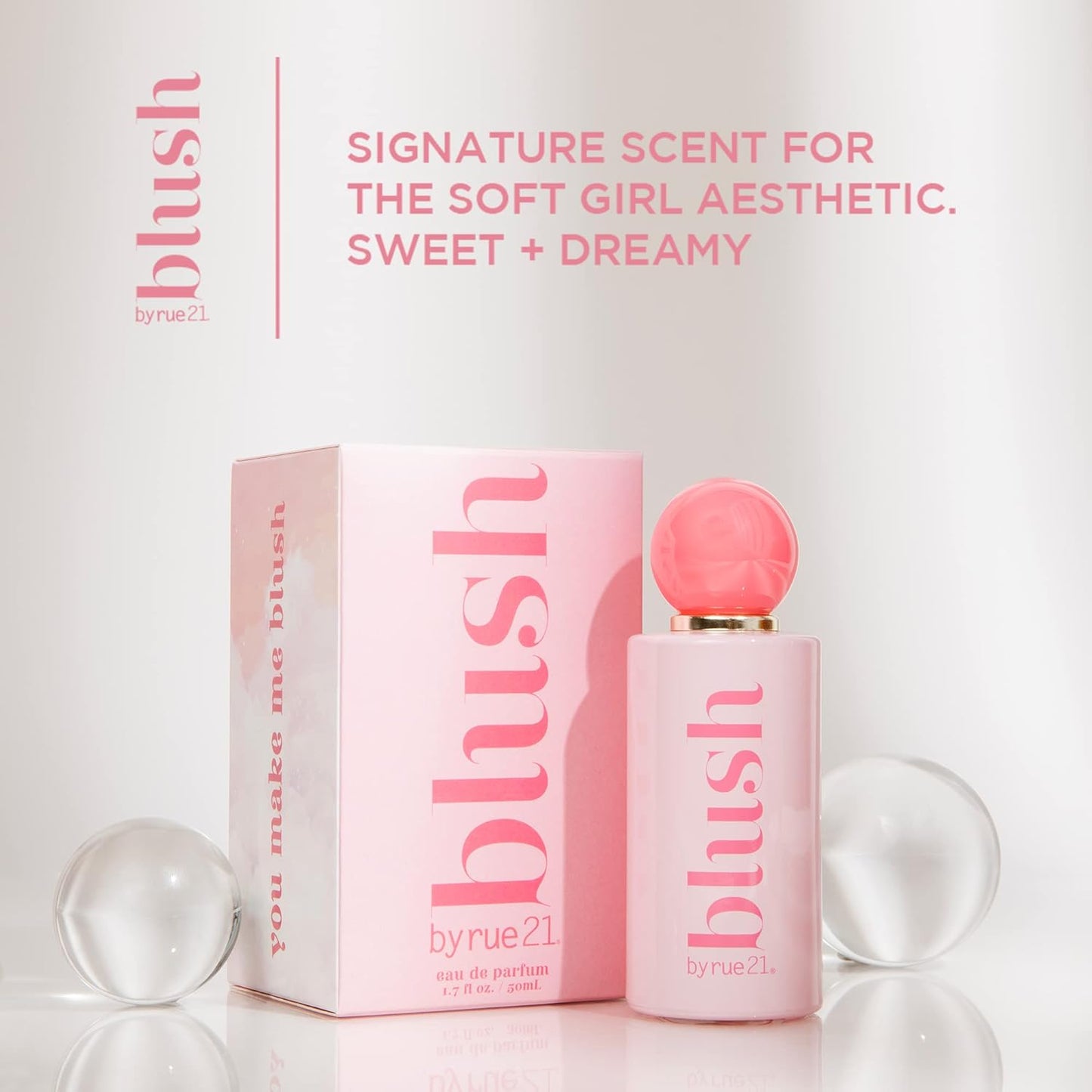 Blush Eau De Parfum Women's Perfume Spray - 1.7 fl oz | Floral & Fruity Fragrance