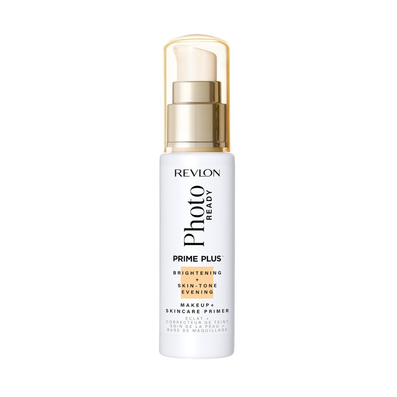 REVLON PhotoReady Prime Plus Face Makeup Primer, Brightening & Skin Tone Evening, 1 Oz