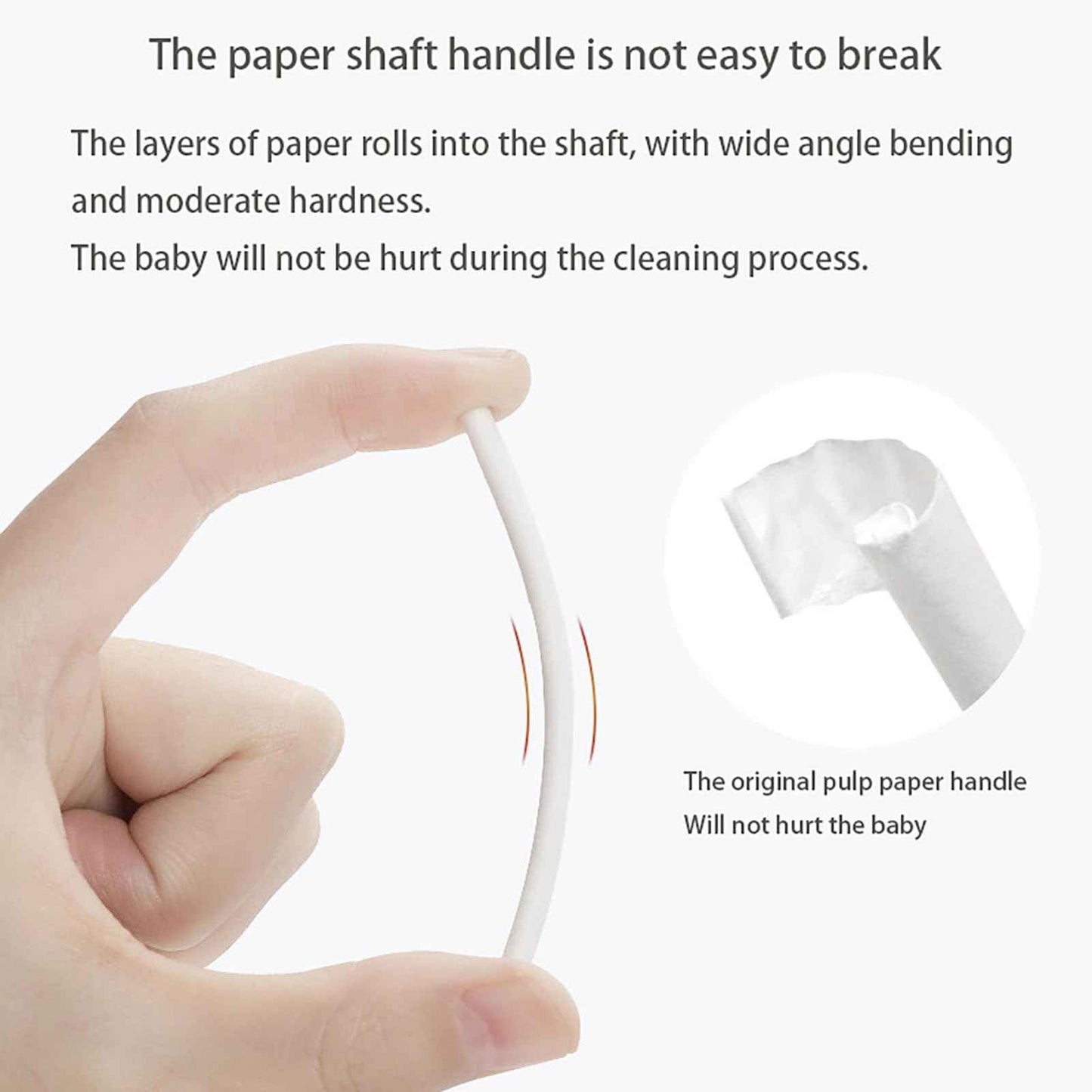 YUDNLIB 96PCS Baby Tongue Cleaner, Disposable Baby Toothbrush Soft Gauze Oral Cleaning Stick Infant Mouth Cleaner for 0-36 Months Newborn Dental Care