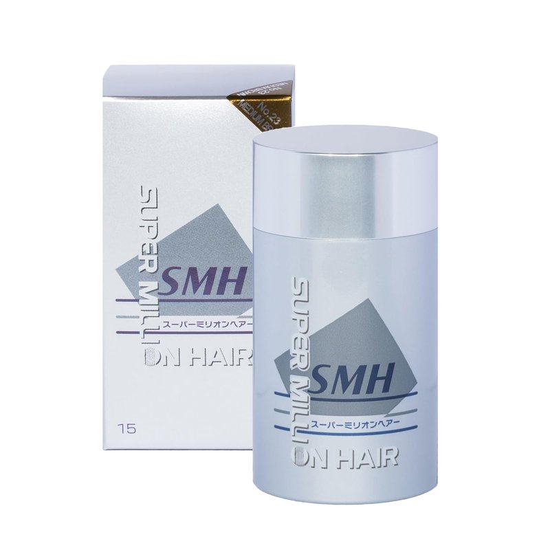 Super Million Hair Fibers - Conceal Thinning Hair Instantly | Long-Lasting, Water & Sweat Resistant - Medium Brown, 15g