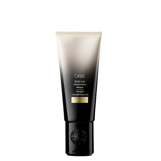 Oribe Gold Lust Transformative Mask - Strengthens Hair & Repairs Damage - Adds Softness, Shine & Nourishes With Biotin & Niacinamide - For All Hair Types & Textures - 5 oz