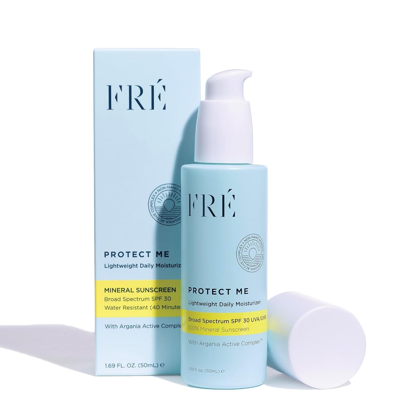 FRÉ Mineral Face Sunscreen SPF 30 - Ultra-Sheer Non-Nano Zinc, Fast-Absorbing Formula