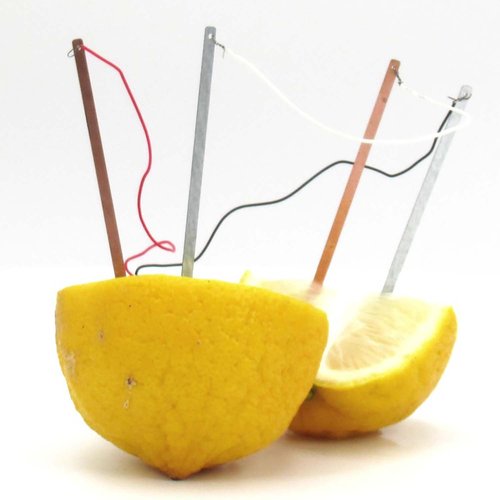 4M: KidzLabs: Lemon Clock - DIY & Experience Battery-Free Renewable Energy, Power A Digital Clock, STEM Learning Craft Activity Kit, Kids Age 5+