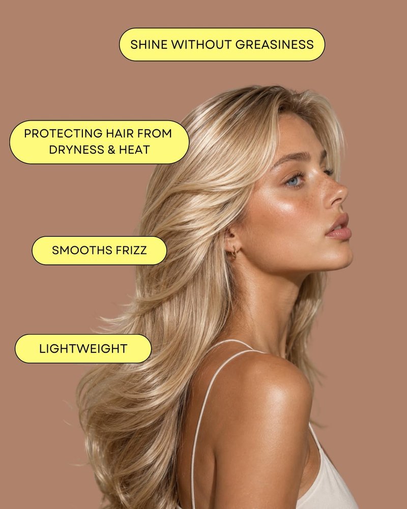 Revitalizing Argan Hair Oil Serum - Hydrating Formula to Smooth Frizz & Boost Shine | 50ml