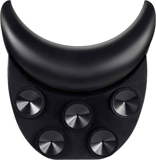 Shampoo Bowl Neck Cushion, Salon Neck Rest Cushion, Shampoo Bowl Neck Rest Silicone Neck Cushion for Home Wash Basin & Professional Salon Hair Washing Tray Suction Cup Design