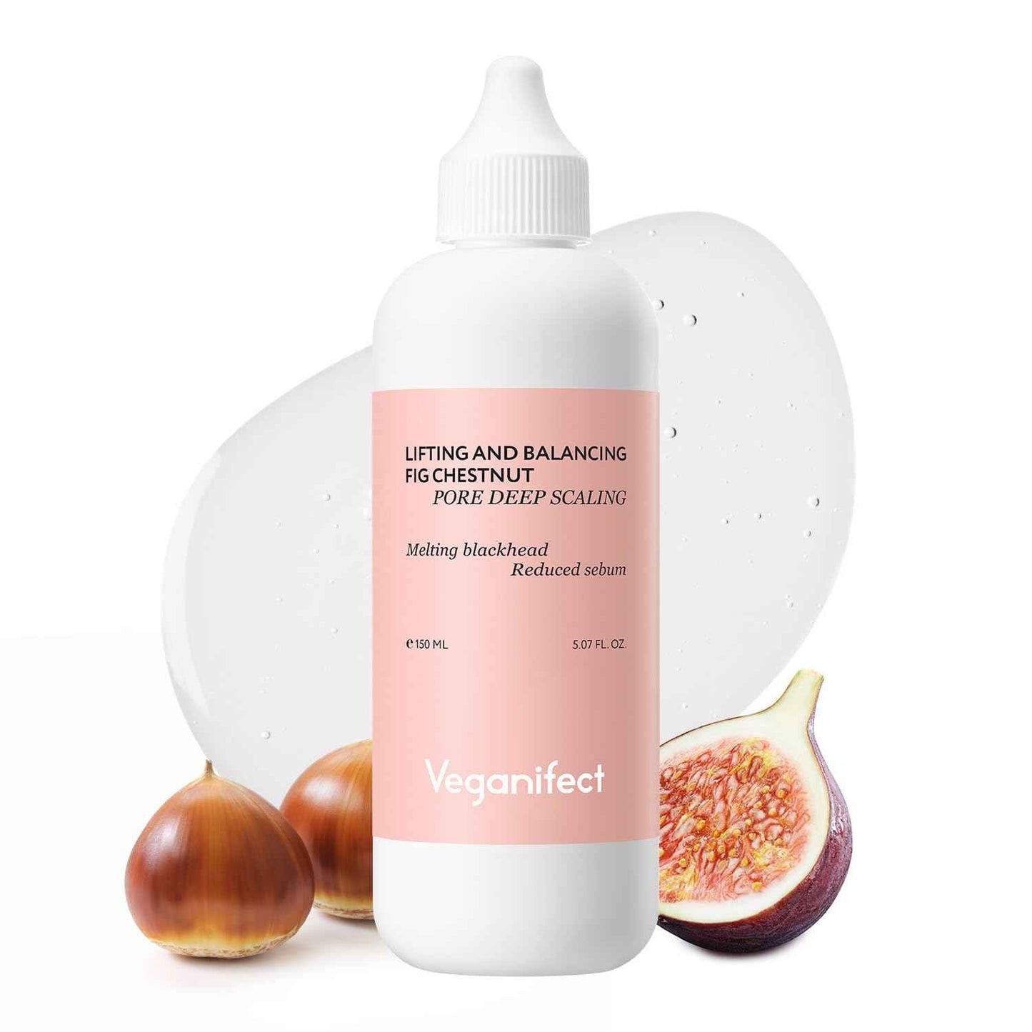 VEGANIFECT Pore Deep Scaling, Melting Sebum without Irritation, Pore Minimizer, Korean Skin Care, Vegan, 5.07 Fl Oz
