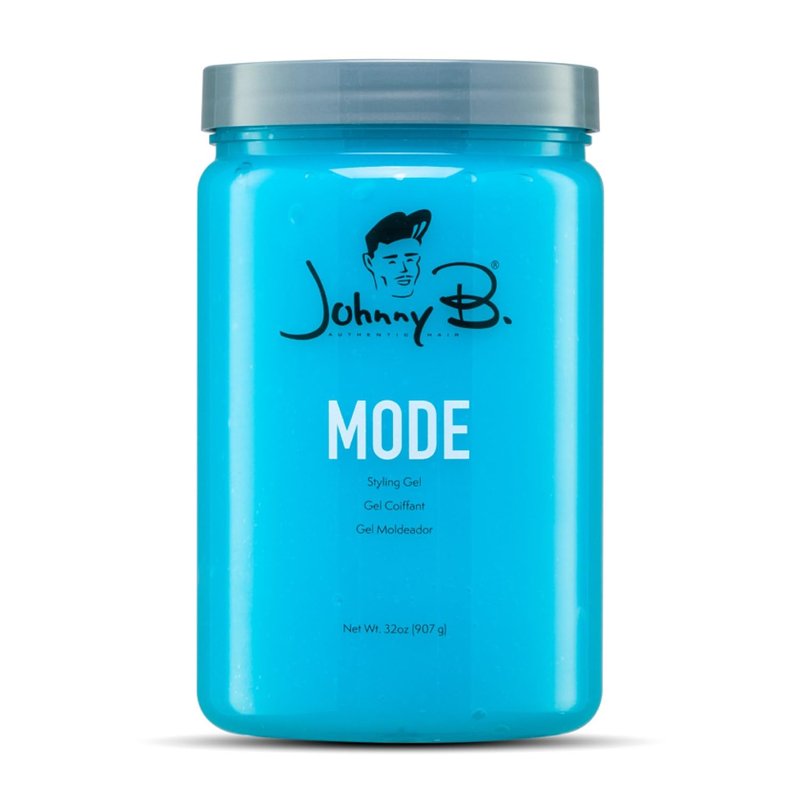 JOHNNY B. Mode Professional Hair Styling Gel, Long Lasting, Alcohol-free, No-flake formula