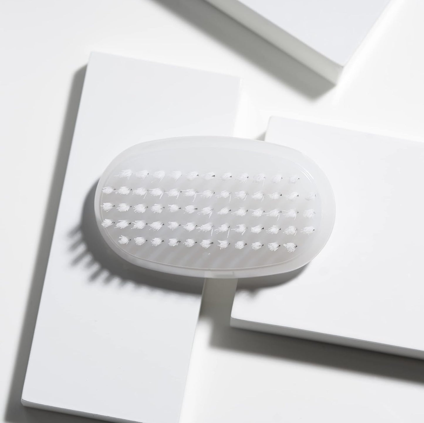 Tweezerman Dual Surface Nail Brush Set - Effective Cleaning Tool | Pack of 2