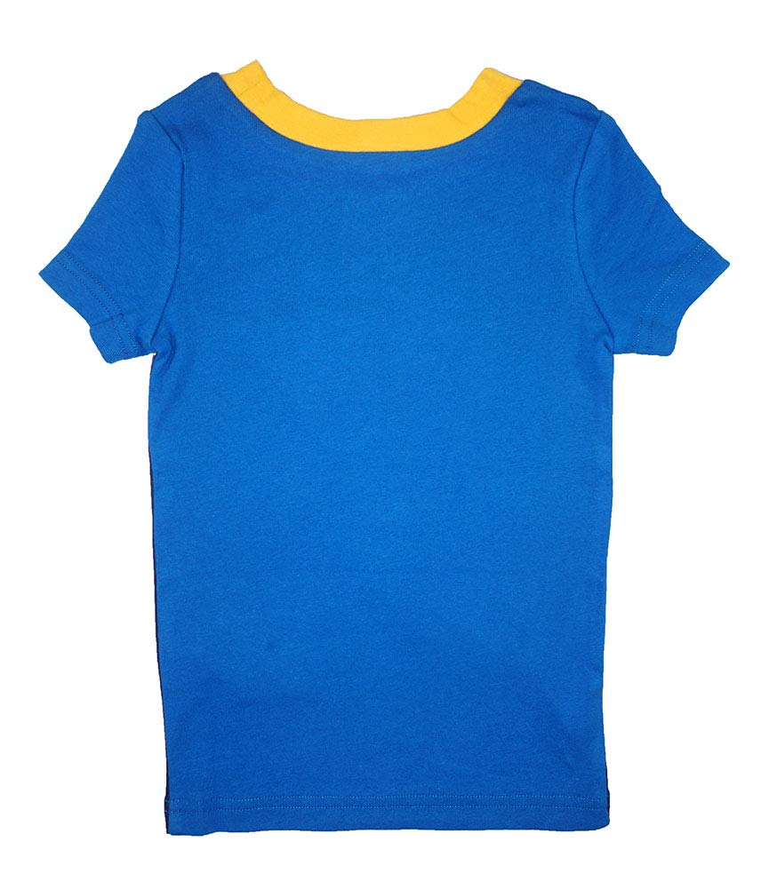 Sonic The Hedgehog Boys Gaming 4-Piece Pajama Set, S/S Blue, 10