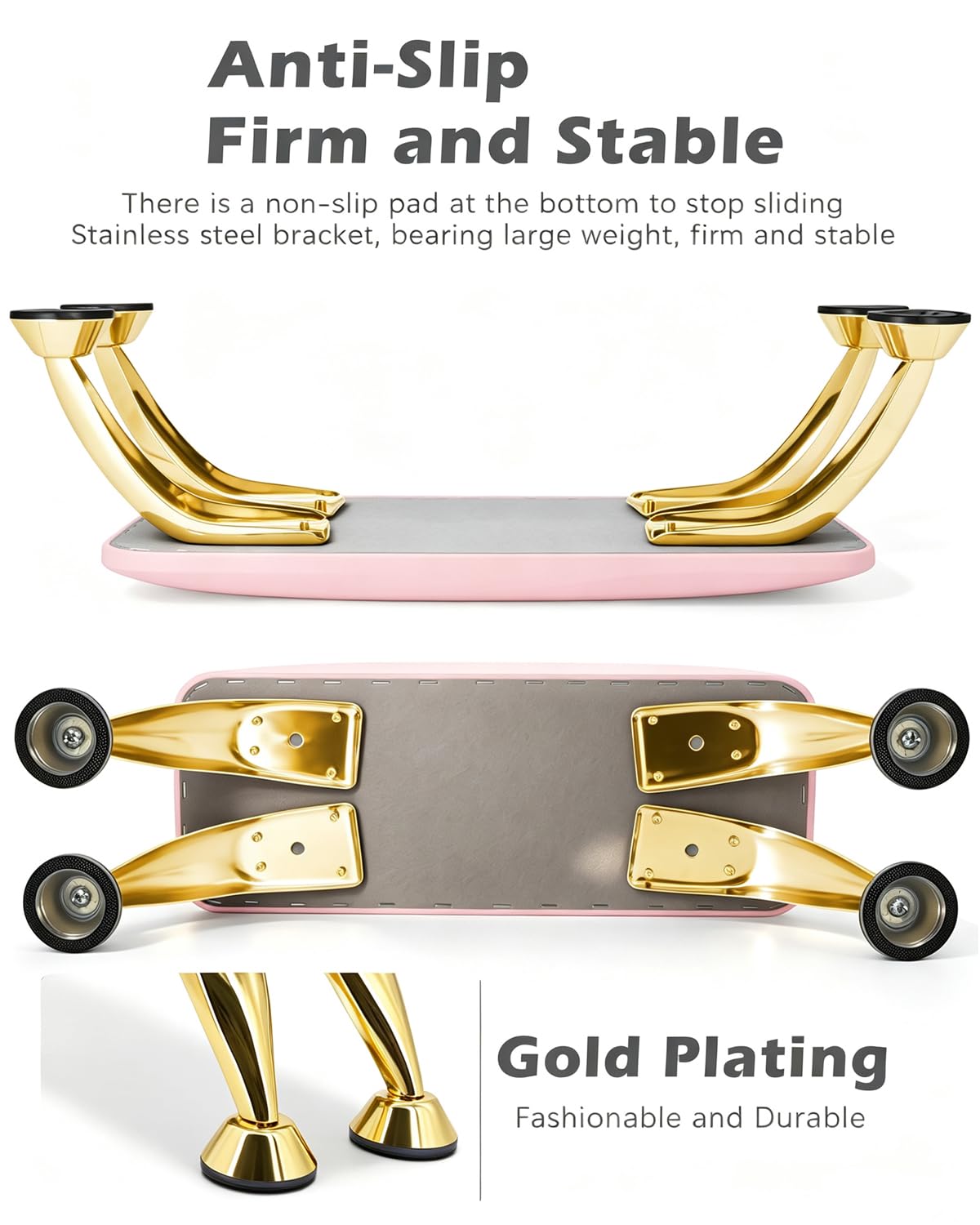 Arm Rest for Nails Tech, Pink Nail Arm Rest Manicure Hand Rest