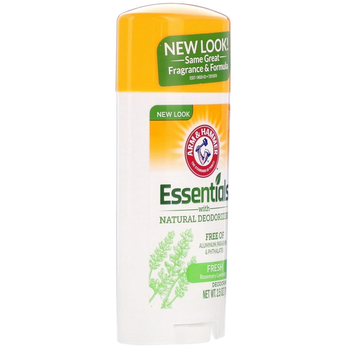 ARM & HAMMER Natural Deodorant - Fresh Scent, 2.50 oz | Pack of 10