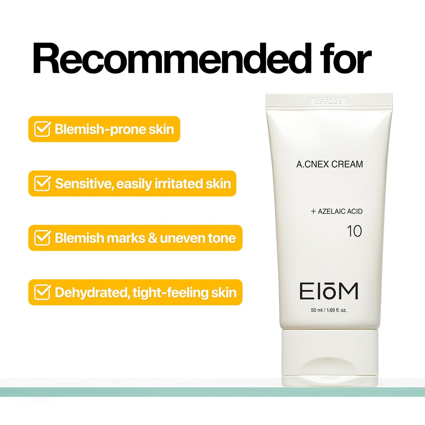Azelaic Acid 10% Calming Cream - Blemish Relief & Skin Balancing | Fragrance-Free Moisturizer (50ml / 1.69 fl. oz.)