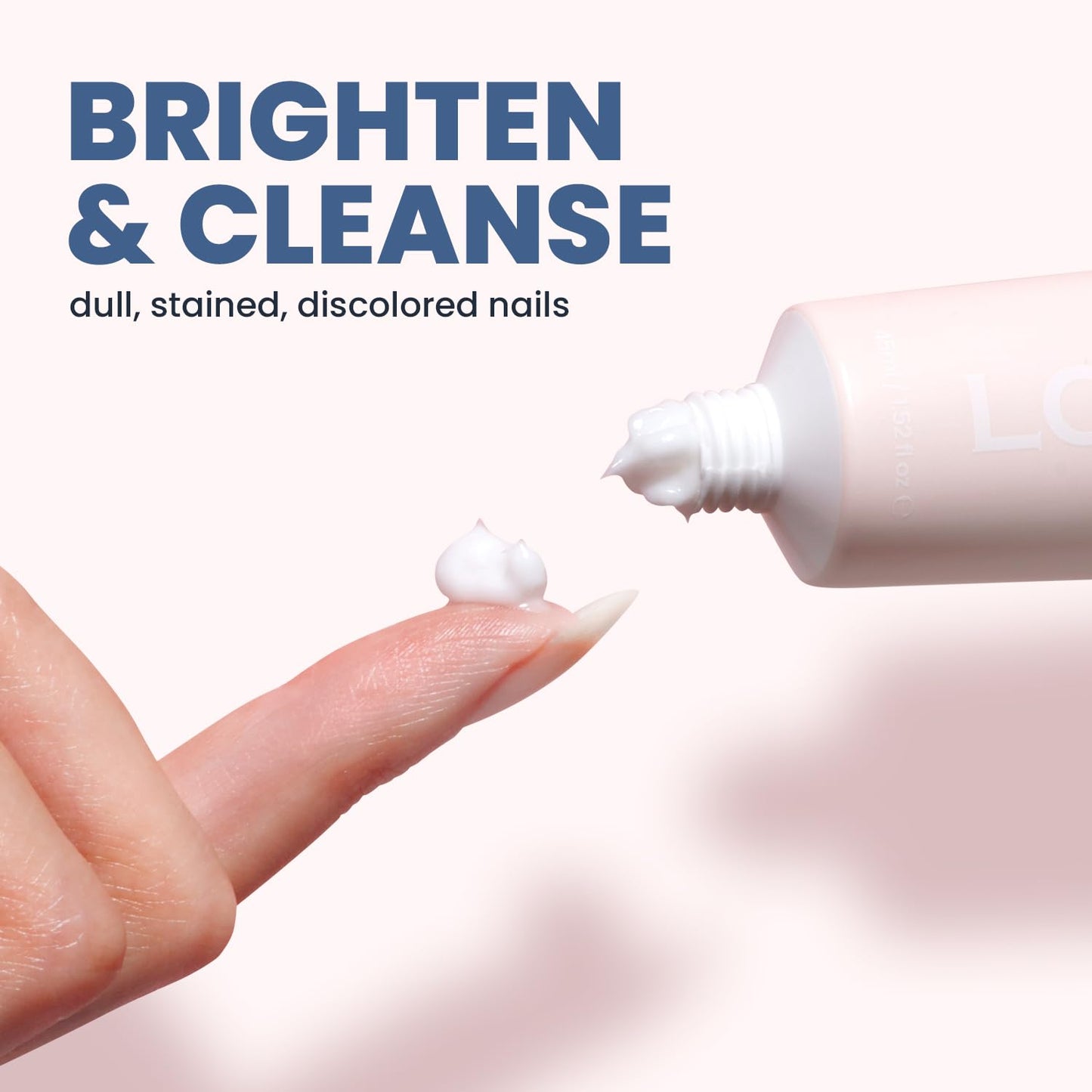 Brightening Nail Scrub - LONDONTOWN Mani Bright Whitener for Hands & Feet | 1.5 fl oz