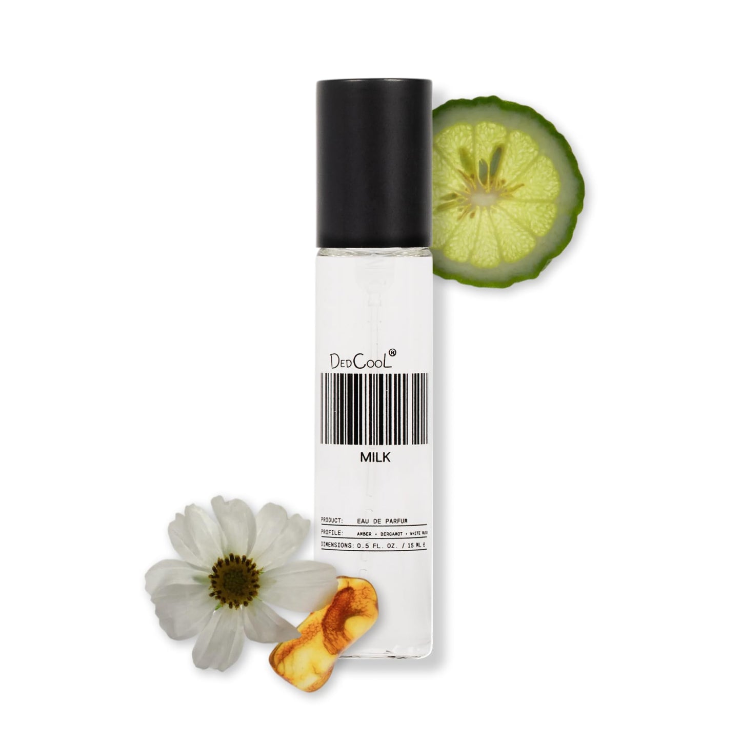 DedCool, Eau de Parfum, Milk, Travel Size Perfume, 15 mL