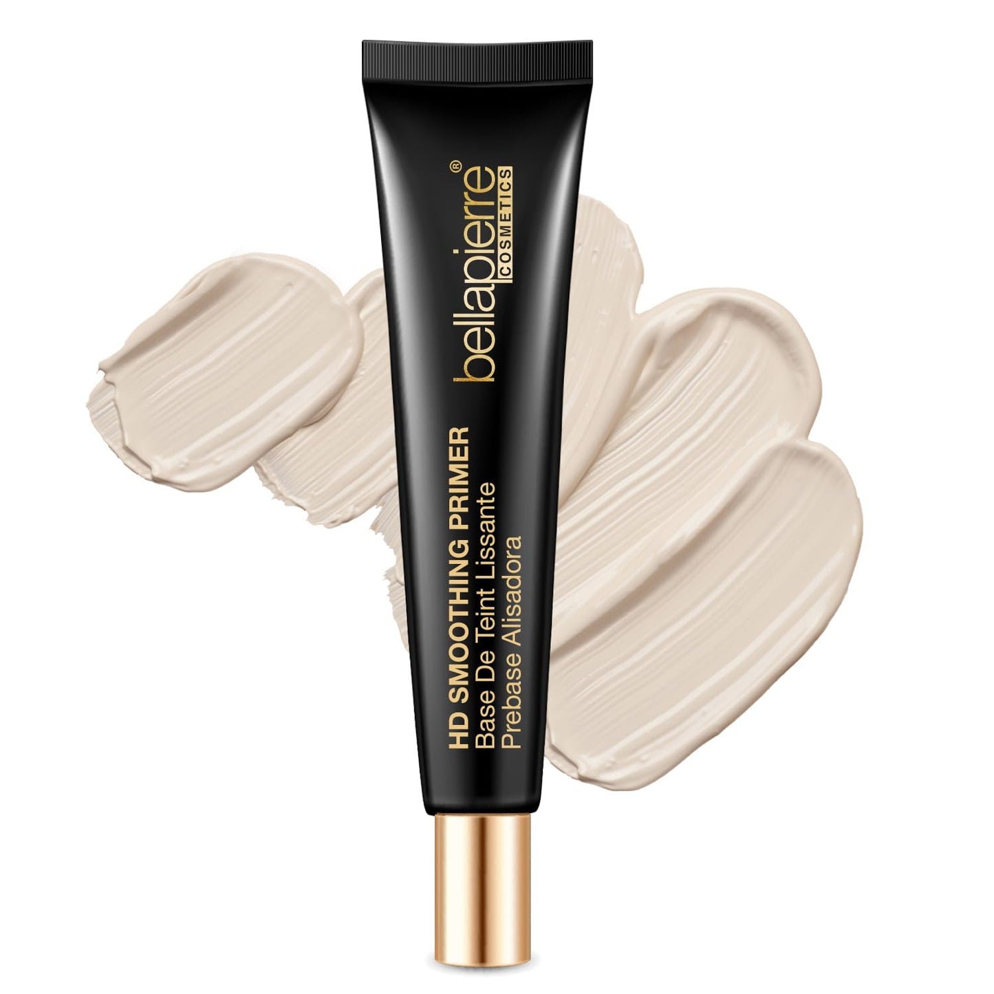 Bellapierre HD Smoothing Primer – Matte Makeup Base, Pore-Refining Face Primer, Lightweight Silky Texture, Reduces Shine, Non-Toxic & Paraben-Free – 1 oz