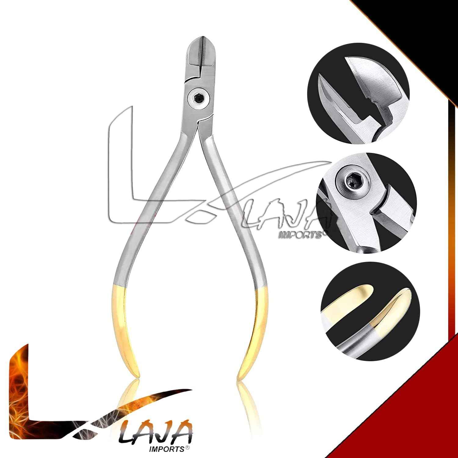 Laja Imports New Tc Tip Distal End Cutter And Hard Wire Cutter Dental Orthodontic Plier for Educational Use
