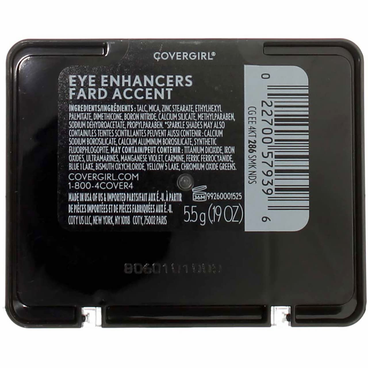 Cover Girl Eye Enhancers 4 Kit Eye Shadow 286 Smokey Nudes .19 Oz.