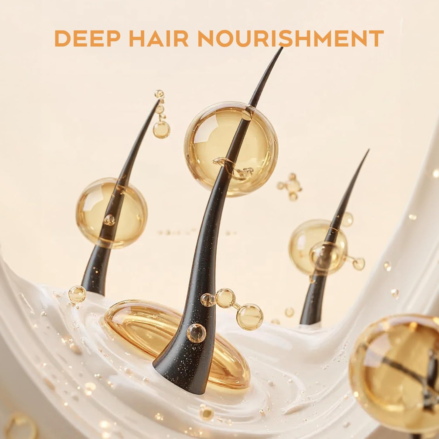 Hydrating Conditioner for Dry, Damaged Hair - Moisture Repair Treatment with Hydrolyzed Keratin & Coconut Oil | 8.4oz