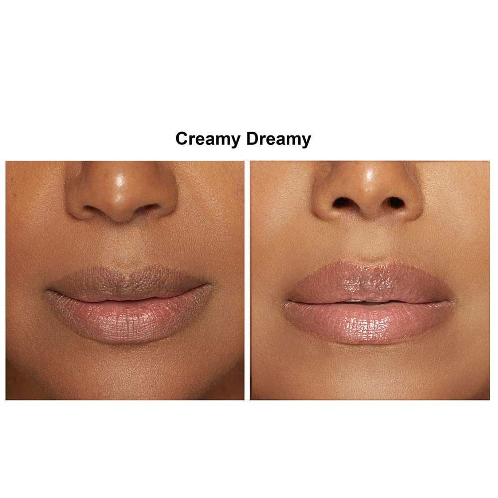 Rinna Beauty Lip Plumping Gloss - Creamy Dreamy - Helps Boost Collagen, Increases Lip Volume, Elastin Production - Vegan, Cruelty-Free - 1 each