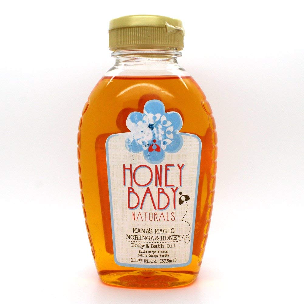 HONEY BABY NATURALS Honey Baby Bath & Body Oil - 11.25 Oz, 11.25 Ounces