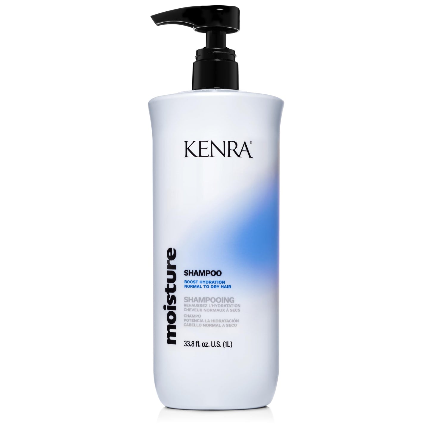 Kenra Professional Moisture Shampoo | Boost Hydration | Improve Manageability and Shine | Nourish Dry Hair | Color Safe | Effortless Detangling | Normal to Dry Hair | 33.8 fl. oz.