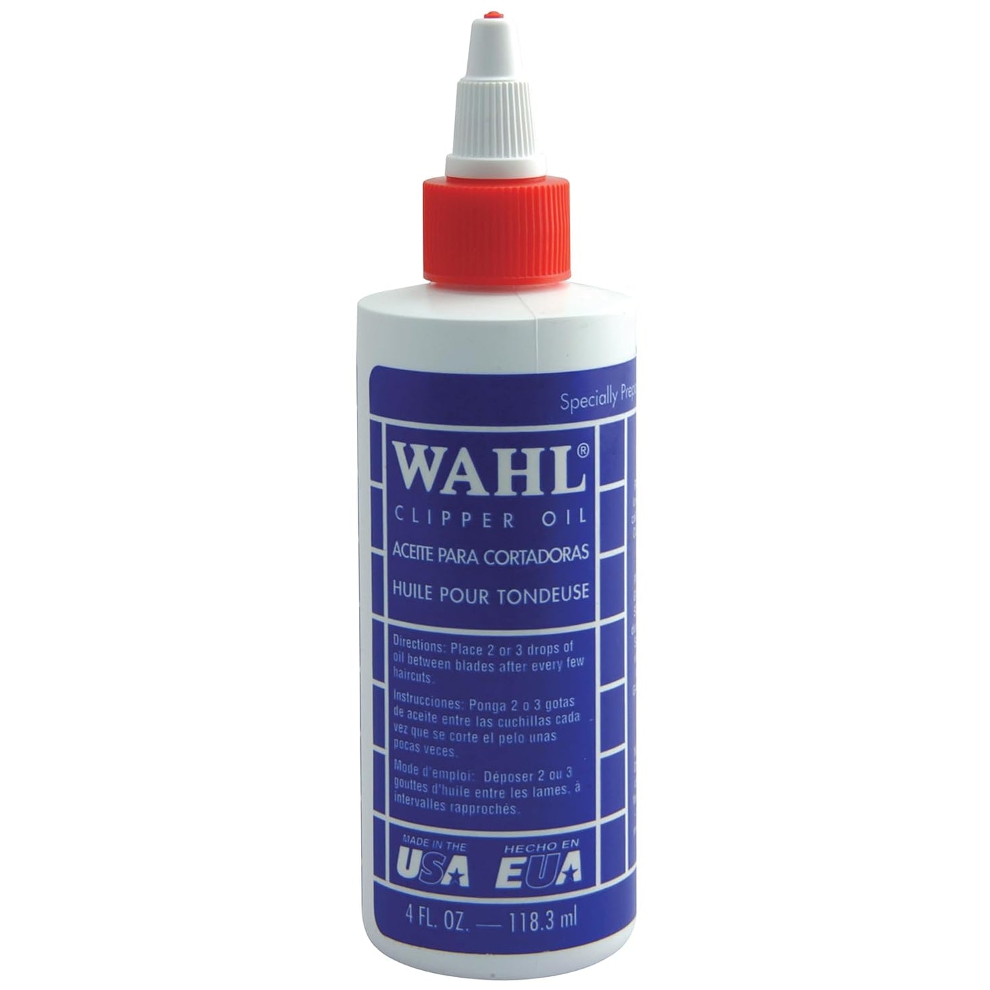 Wahl Professional Clipper Oil - Lubricant for Clippers & Blades | Extends Blade Life, 4 Fl Oz