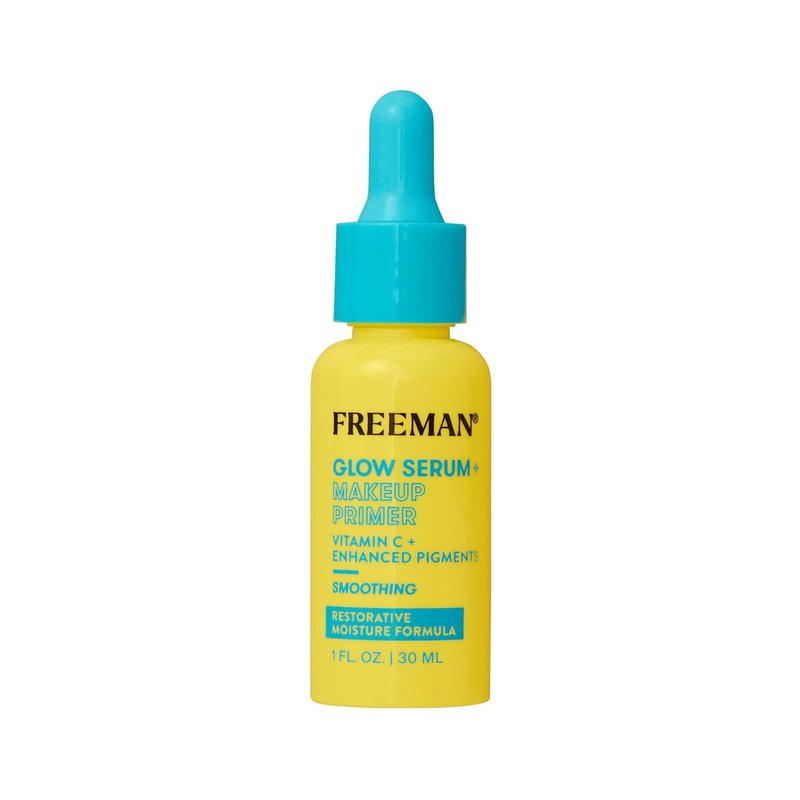 Freeman Glow Booster Serum - Lightweight Hydrating Face Primer with Vitamin C | 1.0 fl. oz.