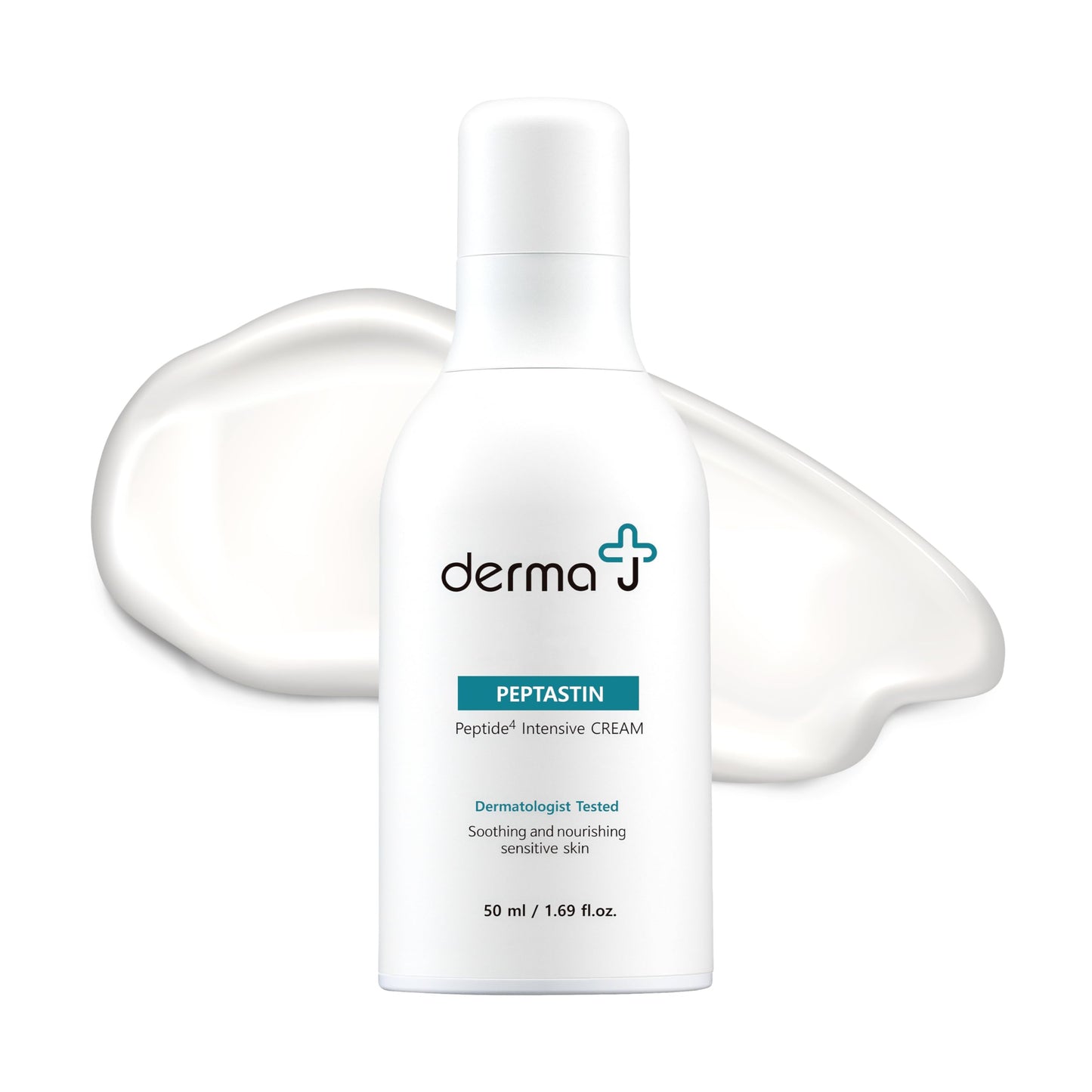 derma J Premium Face Cream: Enriched with Collagen-Boosting Peptides for Advanced Skin Recovery & Brightening Effects - Dermatologist's Choice for Intensive Care (1.69 Oz)