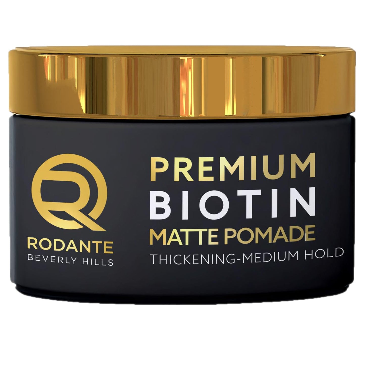 Biotin Matte Cream Texture Paste - Premium Thickening Pomade for Men | Medium Hold & Hair Growth Support, 85g/3oz