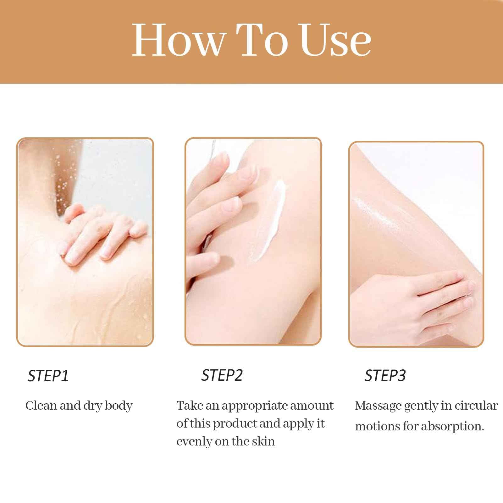 Body Lotion Crema Aclaradora, Moisturizing, Hydrating Bodys Lotions, Lightweight & Non-greasy, For Body, Face, Underarms, Knees & Elbows (2pcs, 3.5fl oz)