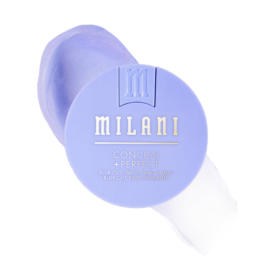 Milani Conceal + Perfect Blur Out Smoothing Primer, Hydrating Niacinamide Blurring Face Base, Pore Minimizer, Longwear Makeup Primer for Dry Skin, Whipped Hydration Gel Cream Base, 0.74 oz
