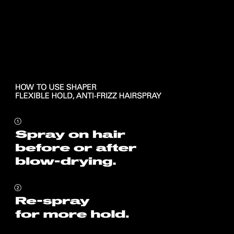 Sebastian Professional Shaper Classic Hairspray, 80 VOC% | Flexible to Medium Hold | Brushable with Control | 10.6 oz